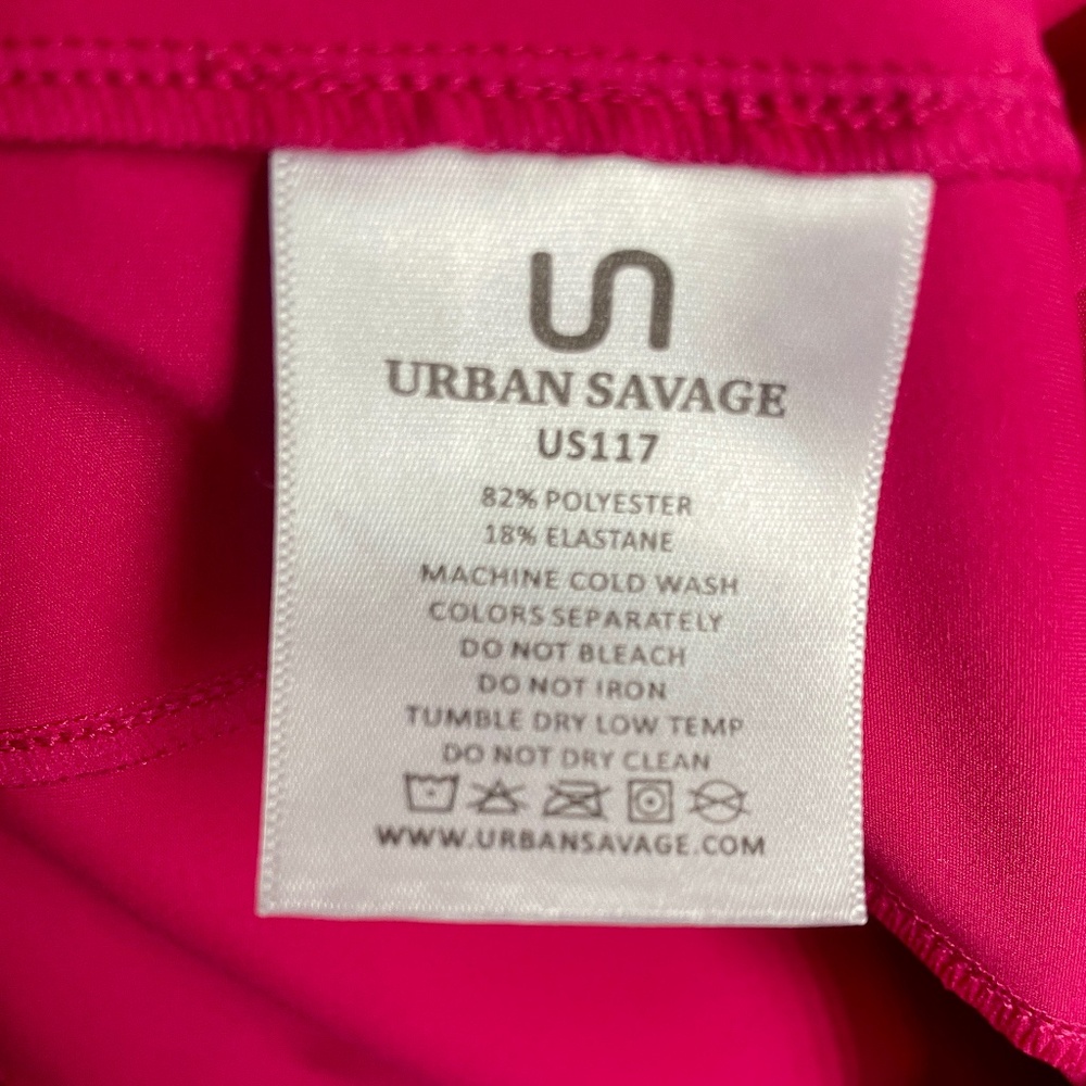 Urban Savage Ruffle Sleeveless Top | Size M | Raspberry - Picture 7 of 11